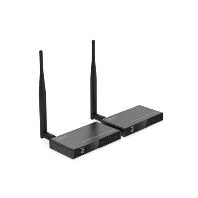 Immagine di DIGITUS DS 55346 Estensore HDMI wireless/Splitter (1:4) Full HD 1080p 60 Hz Portata 100 m Set: trasmettitore e ricevitore Loop Out, infrarossi IR 1.4 HDCP 1.3