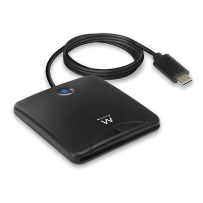 Immagine di Ewent, Lettore di Smart Card USB C Reader tipo C, CNS e TNS