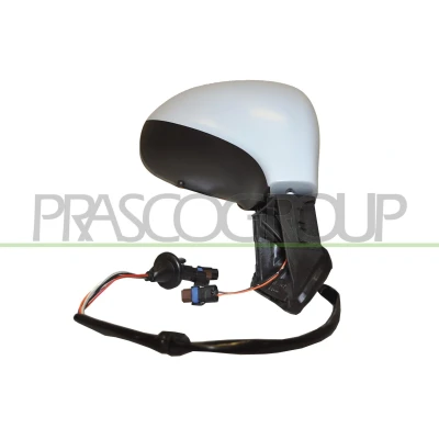 Immagine di Specchio retrovisore esterno Prasco PG4247313P Premium Dx con la prima mano elettrico sensore temperatura, convesso PEUGEOT: 308 I Hatchback