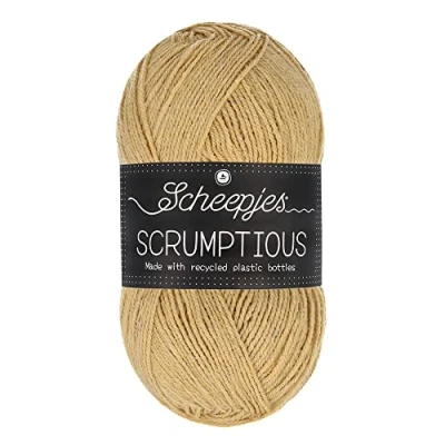 Immagine di Scheepjes Scrumptious Cotone Filato, 311 Chai Shortbread, 5x100g, 5 unità