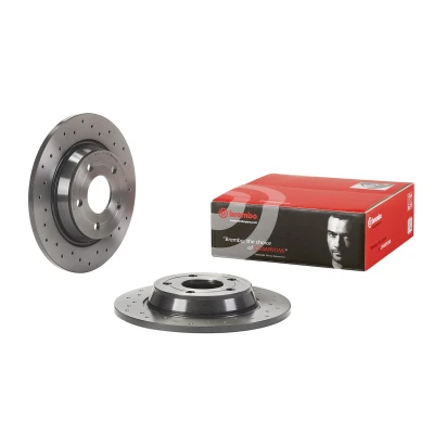 Immagine di BREMBO 08.D864.1X Disco freno 271 11 5 pieno, forato rivestito FORD: Focus Mk4 Hatchback, Sedan