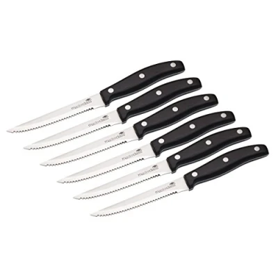 Immagine di MASTERCLASS Kitchen Craft Master Class Deluxe Set di 6 coltelli da Bistecca