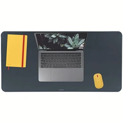 Immagine di Leitz Ergo Cosy Tappetino Antiscivolo da Scrivania per Laptop, Monitor e Mouse, Adatto alla Casa All&#039;Ufficio, 80 cm x 40 Grigio Velluto