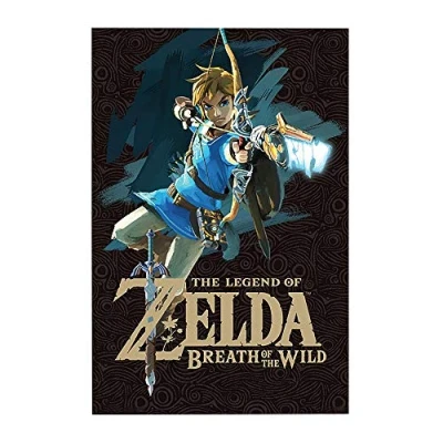 Immagine di Grupo Erik PP34040 Poster Zelda Breath Of The Wild Game Cover, carta, Multicolore, 91 x 61,5 0,1 cm