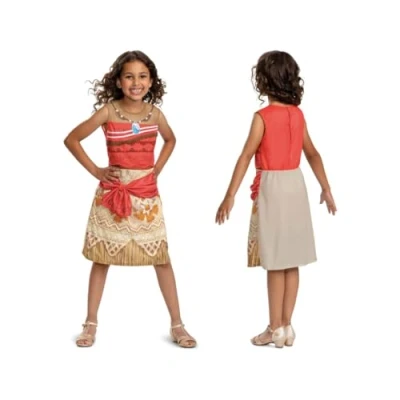 Immagine di Disguise Moana/Vaiana Classic (EU), Multicolore, M (7 8 Yrs) Bambine e Ragazze