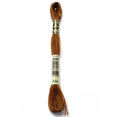 Immagine di DMC Mouliné Spécial 117MC, 100% cotone Si adatta a tutte le tecniche di ricamo e tutti i supporti, ideale per il punto croce Matassine da 8 m 6 capi, disponibile in 500 colori