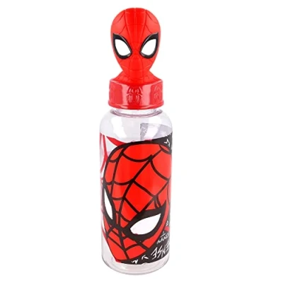Immagine di Stor Bottiglia FIGURITA 3D 560 ML Spiderman Urban Web, Multicolore
