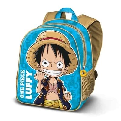 Immagine di One Piece Monkey Zaino Basic, Blu, 31 x 39 cm, Capacità 18,2 L