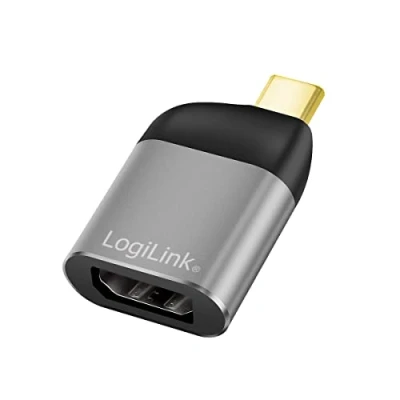 Immagine di LogiLink USB 3.2 Gen 2 (USB 3.1 2) Adattatore [1x Spina C 3.1) 1x Presa DisplayPort] CUA0204