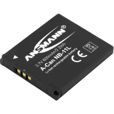 Immagine di Ansmann A Can NB 11L batteria ricaricabile fotocamera sostituisce la originale (camera) 11L, 11LH 3.7 V 600 mAh