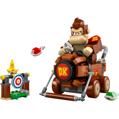 Immagine di LEGO Super Mario Kart: Donkey Kong e Maxibarile DK, Auto da Costruire con Personaggio Nintendo Collezione, Giochi d&#039;Avventura per Bambini Bambine 8 Anni in su, Idea Regalo di Compleanno 72033