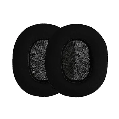 Immagine di kwmobile 2x Cuscinetto Cuffie Compatibile con Sony INZONE H3 Pad Cuscinetti Ricambio Over Ear Simil Pelle nero