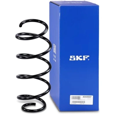 Immagine di SKF VKDL 31037 Molle ammortizzatori Assale anteriore Molla elicoidale con diametro filo constante bianco (4x), verde (2x) senza bussola