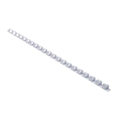 Immagine di Exacompta Rif. 75200E Confezione da 100 rilegature a spirale in PVC bianco 8 mm consente di collegare 20 40 fogli 80 g formato A4 o A3 paesaggio adatto per qualsiasi tipo macchina