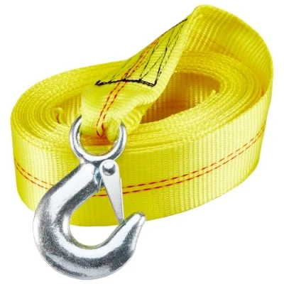 Immagine di CarBole Cinghia per verricello rimorchio, resistente, con gancio, 5,1 cm x 20 piedi, lavoro limitato 1,5 m, auto, camion, barca