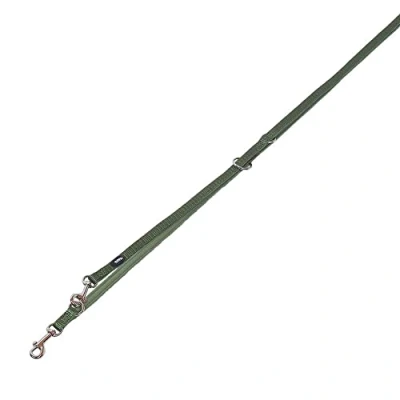 Immagine di Nobby Guinzaglio classico Preno Mini, verde bosco, lunghezza: 200 cm, larghezza: 10 mm, 1 pezzo