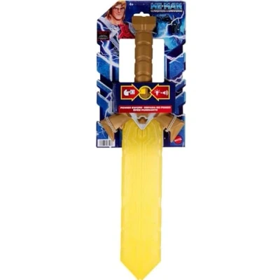 Immagine di Masters of the Universe e He Man Gioco di Ruolo, Spada Potere con Luci Suoni, Accessorio Costume MOTU