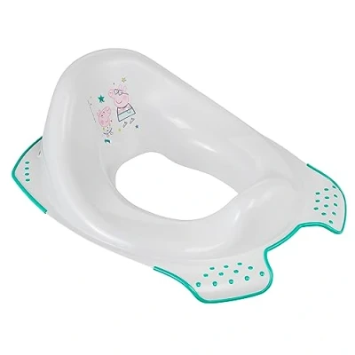 Immagine di keeeper Seggiolino Riduttore per WC Peppa Pig, Da 18 Mesi a 4 Anni circa, Funzione Antiscivolo, Ewa, Grigio