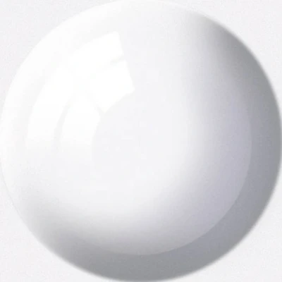Immagine di Vernice a base dacqua Revell 36104 Bianco (lucido) Codice colore: 04 colore RAL: 9010 Barattolo 18 ml