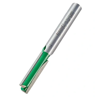 Immagine di Trend CraftPro punta per fresa dritta a due scanalature, gambo da 1/4&quot;, diametro di taglio 7,1 mm e lunghezza 25,4 mm, in carburo tungsteno, C010X1/4TC
