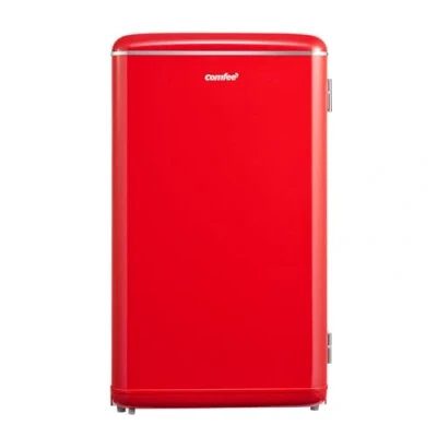Immagine di COMFEE&#039; RCD93RE2EURT(E) Piccolo frigorifero 93Litri, Design retrò, Mini frigo da tavolo, Termostato regolabile, Silenzioso, Adatto per casa, ufficio e hotel, Rosso