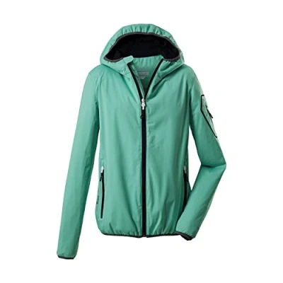 Immagine di Killtec womens Giacca SOFTSHELL con cappuccio, ripiegabile Trin WMN JCKT, zecca, 42, 36865 000