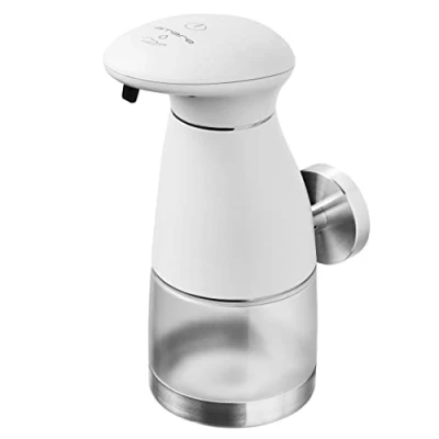 Immagine di AMARE Luxus Sensor 8700 2040 050 Dispenser di sapone con batteria, 48 x 8 5,5 cm, plastica, acciaio inossidabile, colore: Bianco