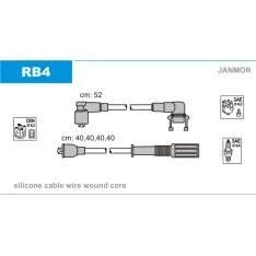 Immagine di JANMOR RB4 Kit Cavi Accensione RENAULT: Super 5 Hatchback, TWINGO 1 Kasten,