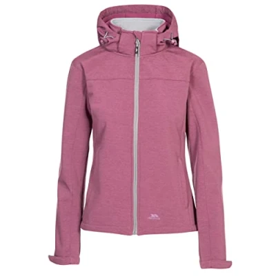 Immagine di Trespass Leah Giacca softshell impermeabile da donna con cappuccio regolabile