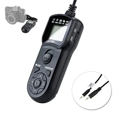 Immagine di Telecomando con timer di rilascio dell&#039;otturatore adatto per Fujifilm Fuji X M5 X100V H1 T4 T3 T2 T30 T20 Pro2 E3 T100 A5 GFX100