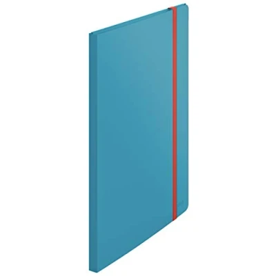 Immagine di Leitz Portalistino, Formato A4+, 20 Tasche, Capacità 40 fogli, Gamma Cosy, Blu Calmo, 46700061