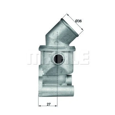 Immagine di MAHLE ORIGINAL TI 72 87D Termostato motore 87 con guarnizione FIAT: Panda I Hatchback, SEAT: Marbella Hatchback