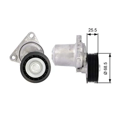 Immagine di GATES FleetRunner Micro V Kit T39074 Rullo Tendicinghia MAZDA: MX 5 3, 6 Hatchback, SW