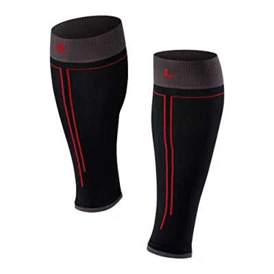 Immagine di FALKE RU Compression Tube W TB filo funzionale con Compressione 1 paio, Fasce Polpacci Donna, Nero (Black 3003) Circonferenza polpaccio W2, ONESIZE