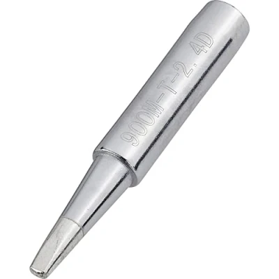 Immagine di TOOLCRAFT punta di saldatura Forma a scalpello Dimensione 2.4 mm Lunghezza punte 17 Contenuto 1 pz.