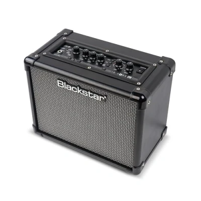 Immagine di Blackstar ID Core 10 v4 Amplificatore Combo per Chitarra Elettrica con Effetti/Tuner Integrati e Ingresso Line In/Streaming Registrazione Diretta USB C, Attenuazione Potenza a 1 Watt.