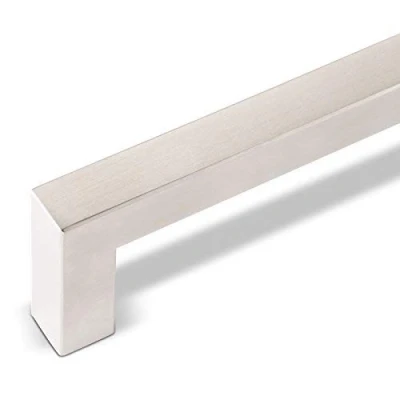 Immagine di SOTECH 10 Maniglie per mobili E3 in vero acciaio inox BA 480 mm (profilo 15 x mm) bar cucina cassetti