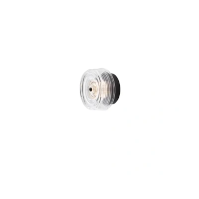 Immagine di LOOM DESIGN Applique a LED Glow, nero/chiaro Ø 16 cm acrilico