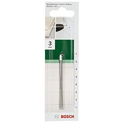 Immagine di Bosch Accessories 2609255576 Punta per piastrelle 3 mm Lunghezza totale 70 Alberino cilindrico 1 pz.
