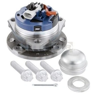 Immagine di SNR R153.32 Kit cuscinetto ruota con in gomma, anello sensore magnetico integrato 120mm OPEL: Astra G Caravan, Zafira A, Cabrio