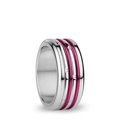 Immagine di BERING, Set di Anelli Intercambiabili da Donna, in Argento e Viola con L&#039;Esclusivo Sistema Twist &amp; Change, Yukon