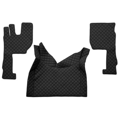 Immagine di F CORE FL08 BLACK Set tappetino Finta pelle anteriore 3 nero