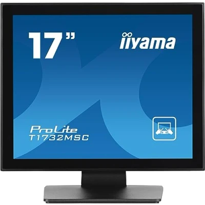 Immagine di Iiyama ProLite T1732MSC B1SAG Monitor touch screen ERP: E (A G) 43.2 cm (17 pollici) 1280 x 1024 Pixel 5:4 5 ms HDMI ™, DisplayPort, VGA, Audio Line out TN