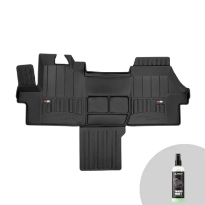 Immagine di FROGUM ProLine 3D Set Esclusivo di tappetini auto per Citroën Jumper II dal 2006, Fiat Ducato III 2006 2020, Peugeot Boxer 2020 Materiale TPE durevole Bordini più alti