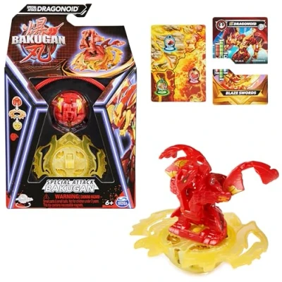 Immagine di BAKUGAN 3.0 Special Attack Confezione da 1 action figure personalizzabili con cartellino collezionare, diverse varianti, per bambini dai 6 anni in su
