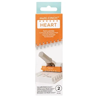 Immagine di We R Memory Keepers 18004289 Multi Cinch Cartuccia per Punzonatura a Cuore