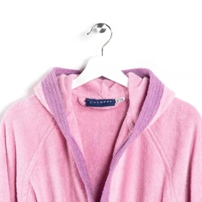 Immagine di Caleffi 01842, Accappatoio infanzia, colore rosa, tg 4 6 anni