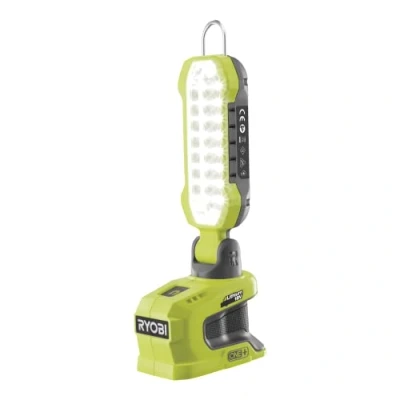 Immagine di Ryobi RLFD18 0 Faro 18V, Batteria Non Inclusa, con 3 Impostazioni di Luminosità, Testa Ruotabile 360