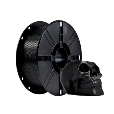 Immagine di iBOSS PETG Filament 1.75 mm, Stärker Zähigkeit 3D Drucke Filament, 1kg Spule, Maßgenauigkeit +/ 0,02 Druck für Drucker, Schwarz