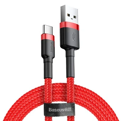 Immagine di Baseus Cafule Cavo USB estremamente potente a di tipo C. Supporta Quick Charge 3.0‎ Ricarica rapida e 480 Mbs trasferimento dati 3 m